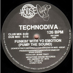 Technodiva Funkin' With Yo Emotion (Pump The Sound) Vinyl 12" USED