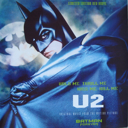 U2 Hold Me, Thrill Me, Kiss Me, Kill Me (Original Music From The Motion Picture Batman Forever) Vinyl 7" USED