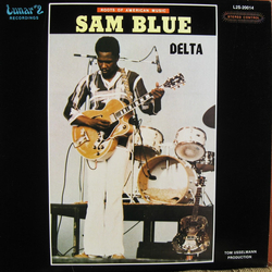 Sam Blue (2) Delta Vinyl LP USED