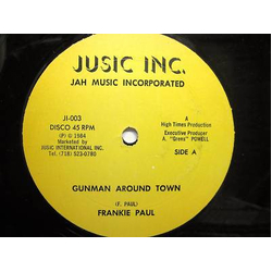 Frankie Paul Gunman Around Town Vinyl 12" USED