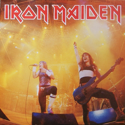 Iron Maiden Running Free Vinyl 7" USED