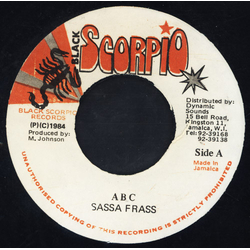Lord Sassafrass A B C Vinyl 7" USED
