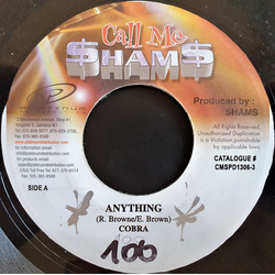 Mad Cobra Anything Vinyl 7" USED