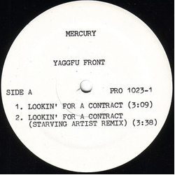Yaggfu Front Lookin' For A Contract / Slappin' Suckas Silly Vinyl 12" USED