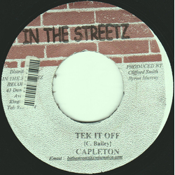 Capleton Tek it off Vinyl 7" USED