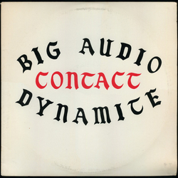 Big Audio Dynamite Contact Vinyl 12" USED