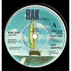 Suzi Quatro She's In Love With You Vinyl 7" USED