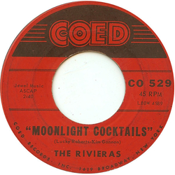 The Rivieras (2) Moonlight Cocktails Vinyl 7" USED