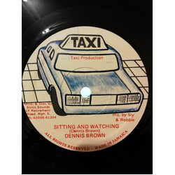 Dennis Brown / Sly & Robbie Sitting And Watching / Centre Forward Vinyl 12" USED