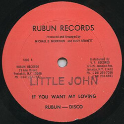Little John If You Want My Lovin Vinyl 12" USED