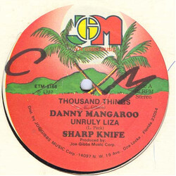 Danny Mangaroo / Sharp Knife Thousand Things / Unruly Liza Vinyl 12" USED