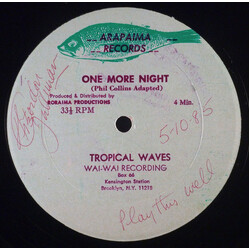 Tropical Waves One More Night / Rock Me Tonight Vinyl 12" USED