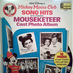 Various Mickey Mouse Club Song Hits Vinyl LP USED