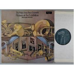 Philip Jones Brass Ensemble / Modest Mussorgsky / Elgar Howarth Pictures At An Exhibition Vinyl LP USED