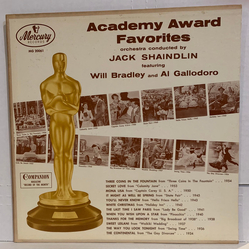 Jack Shaindlin Academy Award Favorites Vinyl LP USED