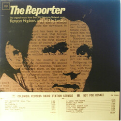 Kenyon Hopkins The Reporter Vinyl LP USED