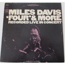 Miles Davis Four' & More Recorded Live in Concert Vinyl LP USED