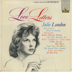 Julie London Love Letters Vinyl LP USED