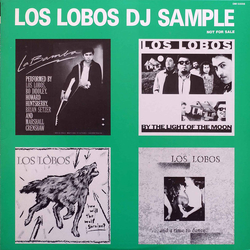 Los Lobos Los Lobos DJ Sample Vinyl LP USED