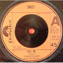 The Sweet Call Me Vinyl 7" USED