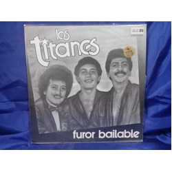 Los Titanes Furor Bailable Vinyl LP USED
