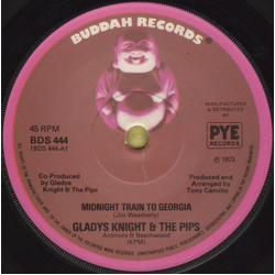 Gladys Knight And The Pips Midnight Train To Georgia Vinyl 7" USED