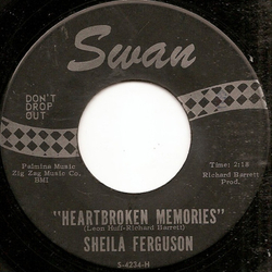 Sheila Ferguson Heartbroken Memories / Signs Of Love Vinyl 7" USED