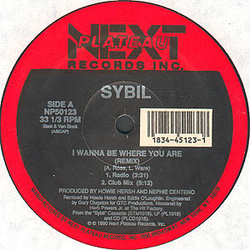Sybil I Wanna Be Where You Are / Living For The Moment Vinyl 12" USED