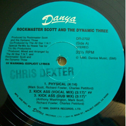 Rock Master Scott And The Dynamic Three Physical Vinyl 12" USED