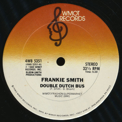 Frankie Smith Double Dutch Bus Vinyl 12" USED