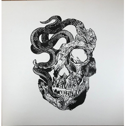 Grinning Death's Head Blood War Vinyl LP USED