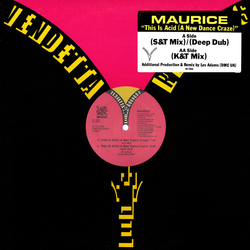 Maurice Joshua This Is Acid (A New Dance Craze) Vinyl 12" USED