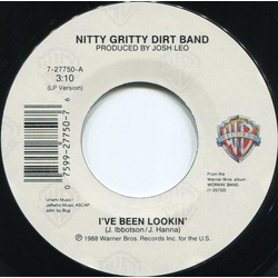 Nitty Gritty Dirt Band I've Been Lookin' Vinyl 7" USED