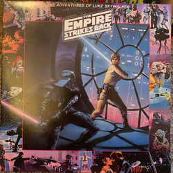 The Original Star Wars Cast / Malachi Throne The Empire Strikes Back: The Adventures Of Luke Skywalker Vinyl LP USED