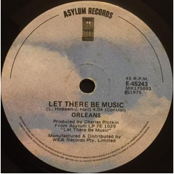 Orleans Let There Be Music Vinyl 7" USED