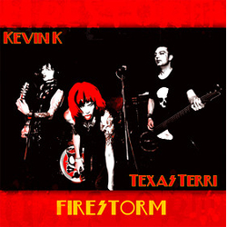 Kevin K / Texas Terri Firestorm Vinyl LP USED