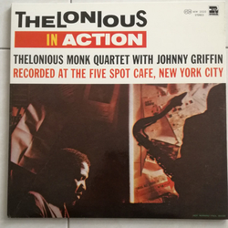 The Thelonious Monk Quartet / Johnny Griffin Thelonious In Action Vinyl LP USED