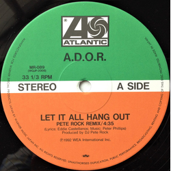 A.D.O.R. Let It All Hang Out Vinyl 12" USED