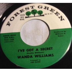 Wanda Williams It's All Over / I've Got A Secret USED VINYL 7INCH 45 RPM