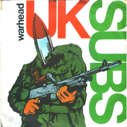 UK Subs Warhead Vinyl 7" USED