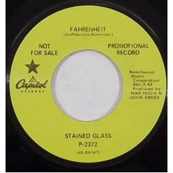 Stained Glass Fahrenheit / Twiddle My Thumbs USED VINYL 7INCH 45 RPM PROMO