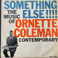 Ornette Coleman Something Else!!!! Vinyl LP USED