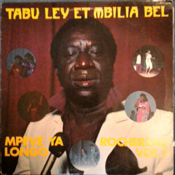 Tabu Ley Rochereau / Mbilia Bel Mpeve Ya Longo Rochereau Volume 7 Vinyl LP USED