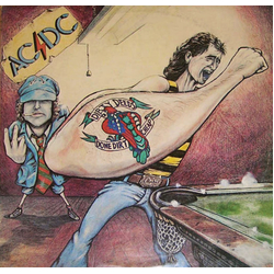 AC/DC Dirty Deeds Done Dirt Cheap Vinyl LP USED