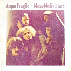 Acqua Fragile Mass-Media Stars Vinyl LP USED
