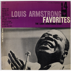 Louis Armstrong Louis Armstrong Favorites Volume 4 Vinyl LP USED