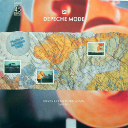 Depeche Mode Never Let Me Down Again (Split Mix) Vinyl 12" USED