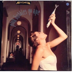 Helloween Pink Bubbles Go Ape Vinyl LP USED