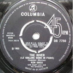 Ken Dodd / Geoff Love & His Orchestra / Brian Fahey And His Orchestra The River (Le Colline Sono In Fiore) / Someone Like You Vinyl 7" USED