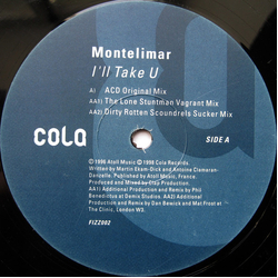 Montelimar I'll Take U Vinyl 12" USED